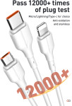 LDNIO LS841 USB v Micro USB kabel bele barve dolžine 1 m - novo