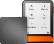 Ledger Flex strojna denarnica za kriptovalute oranžne barve - novo