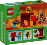 LEGO Minecraft Bitka v Nether lavi številka 21266 - novo