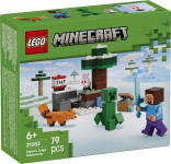LEGO Minecraft Stevova pustolovščina v tajgi številka 21583 - novo