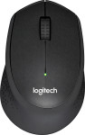Logitech M330 Silent Plus črna brezžična miška - novo