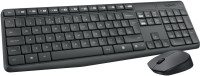 Logitech MK235 brezžični komplet US tipkovnice in miške - novo
