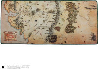 Lord of the Rings Middle Earth Map podloga za mizo Cinereplicas - novo
