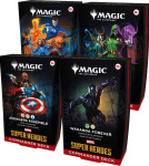 Magic The Gathering Marvel Super Heroes Commander Deck Display s štiri