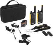 Motorola T82 Extreme radijska postaja črno-rumene barve - novo