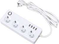 Moye Voltaic V2 pametna razdelilna letev s 4 vtičnicami in 4 USB vhodi