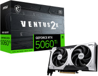 MSI GeForce RTX 5060 Ti Shadow 2X OC Plus 8GB GDDR7 grafična kartica -