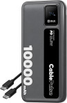Obal Me CablePulse prenosna baterija 10000mAh 22W z vgrajenima kabloma