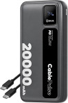 Obal Me CablePulse prenosna baterija 20000mAh 22W z vgrajenima kabloma