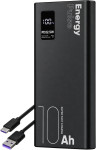 Obal Me EnergyPulse prenosna baterija 10000mAh 22W z digitalnim zaslon