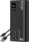 Obal Me EnergyPulse prenosna baterija 20000mAh 22W z digitalnim zaslon
