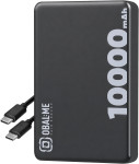 Obal Me MagNetix magnetna brezžična prenosna baterija 10000mAh črne ba