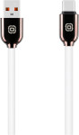 Obal Me Sleek USB-A v USB-C kabel 18W bele barve dolžine 1m - novo