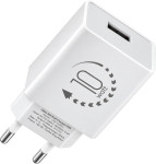Obal Me stenski polnilec z enim USB-A vhodom 10W bele barve - novo