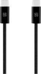 Obal Me Super Fast pleten USB-C v USB-C kabel 100W črne barve dolžine