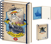 One Piece Going Merry A5 beležka Pyramid - novo