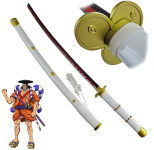 One Piece Kozuki Oden replika meča Ame no Habakiri - novo