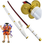 One Piece Kozuki Oden replika meča Ame no Habakiri - novo