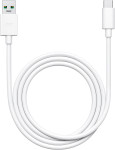 Oppo USB-A v USB-C kabel 65W bele barve dolžine 1m DL129 - novo