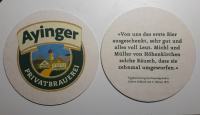 Podstavek za pivo Pivovarna AYINGER Nemčija