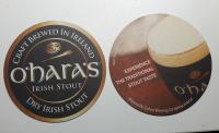 Podstavek za pivo Pivovarna O'HARA'S Irska