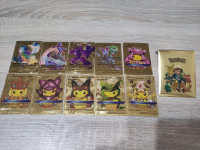 Pokemon zlate karte 55, 27, 20 ali 10 kosov