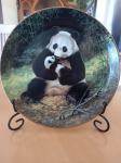 Porcelan, Desertni krožnik Panda, Zbirateljski