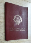 Potni list Jugoslavija 1986/1991 nekja viz za Grčijo