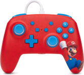 PowerA Enhanced Woo-hoo Mario žični igralni plošček za Nintendo Switch