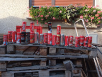 PRODAM VEČ KOT 140 PLOČEVINK-PLASTENK COCA COLE ZA ZBIRATELJA