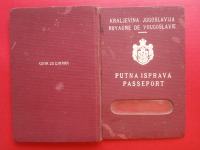 Putna isprava.Passeport.Potni list.Kraljevina Jugoslavija.Krško