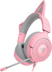 Razer Kraken Kitty V3 X žične slušalke Quartz roza barve - novo