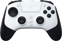 Razer Raiju V3 Pro brezžični igralni plošček bele barve za PS5 & PC -