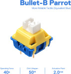 Redragon Bullet-B A113 mehanska stikala 24 kosov - novo