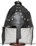 Replika usnjene saracenske čelade - novo