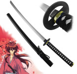 Rurouni Kenshin Himura Kenshin replika katane Sakabato - novo
