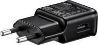 Samsung stenski polnilec z enim USB-A vhodom 15W črne barve EP-TA200EB