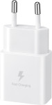 Samsung stenski polnilec z enim USB-C vhodom 15W bele barve EP-T1510NW