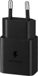 Samsung stenski polnilec z enim USB-C vhodom 15W črne barve EP-T1510NB