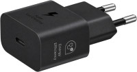 Samsung stenski polnilec z enim USB-C vhodom 25W črne barve EP-T2510EB
