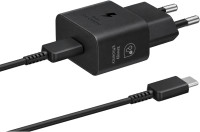 Samsung stenski polnilec z enim USB-C vhodom 25W in priloženim USB-C v
