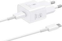 Samsung stenski polnilec z enim USB-C vhodom 25W in priloženim USB-C v