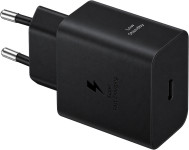 Samsung stenski polnilec z enim USB-C vhodom 45W črne barve EP-T4511NB