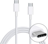 Samsung USB-C v USB-C kabel bele barve dolžine 1m EP-DN970BWE - novo