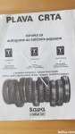 SAVA Gume-plava crta/reklama iz 1979.leta