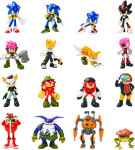 Sonic Prime zbirateljska figurica presenečenja 6.5 cm Serija 1 PMI - n