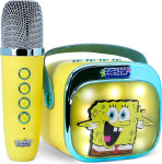 Spongebob Squarepants Popsing LED brezžični karaoke zvočnik z mikrofon