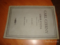 STAR IZVOD ZA KLAVIR CARL CZERNY