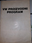 Star katalog: VW PROIZVODNI PROGRAM