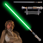 Star Wars Luke Skywalker replika svetlobnega meča - novo